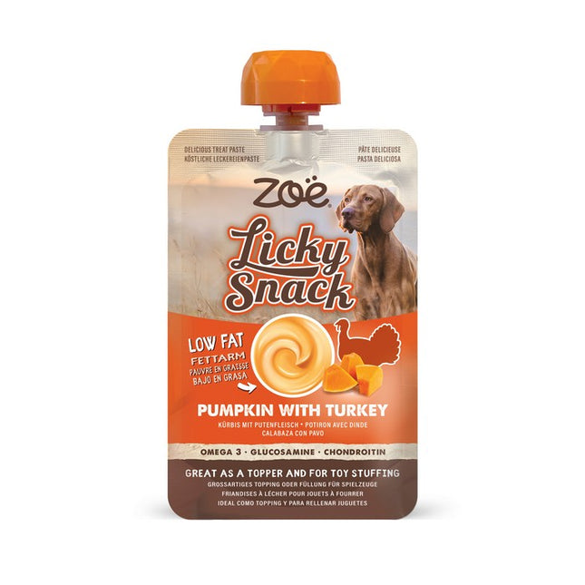 Zoe Licky Snack Pumpkin with Turkey