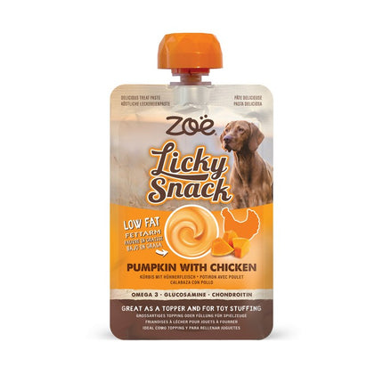 Zoe Licky Snack Pumpkin with Chicken