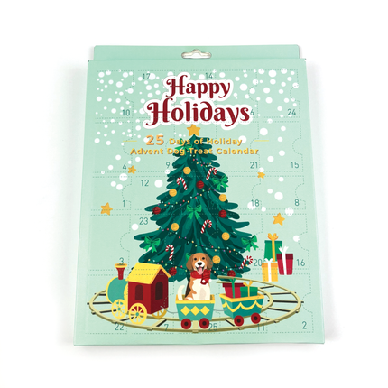 Happy Pet Iced Biscuit 25 Day Advent Calendar for Dogs
