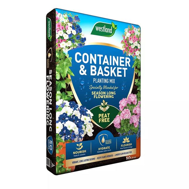 Westland Container & Basket Planting Mix Peat Free 50ltr