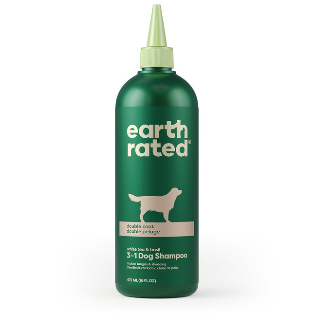 Earth Rated Dog 3 in 1 Shampoo Double Coat 472ml