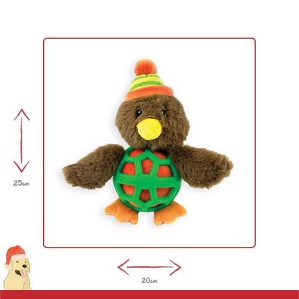 Happy Pet Rolo Robin TPR Body Toy