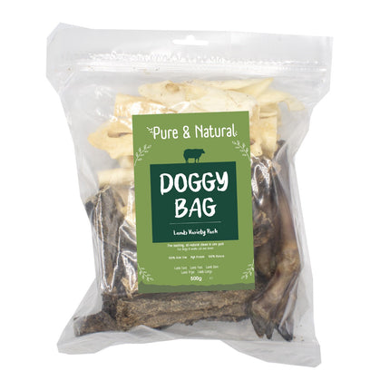 Pure & Natural Doggy Bag Lamb Variety Pack 500g