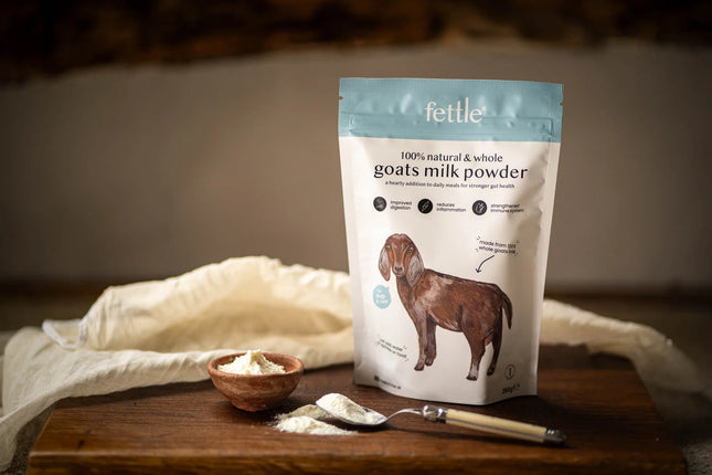 Fettle Whole Goats Milk Powder