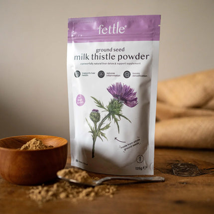 Fettle Milk Thistle Seed Powder Supplement for Dogs