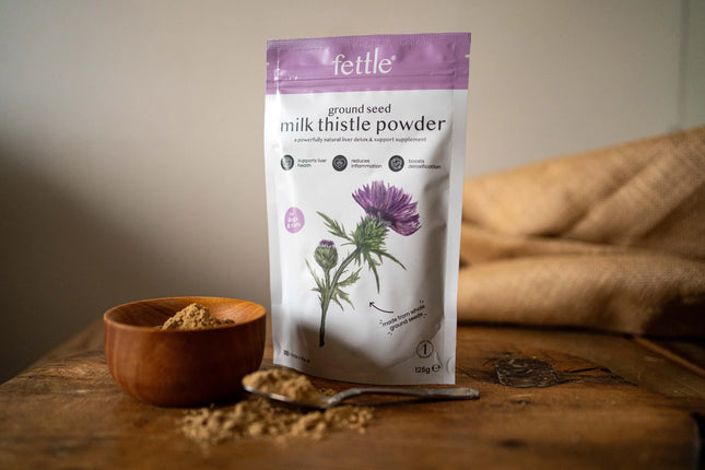 Fettle Milk Thistle Seed Powder Supplement for Dogs