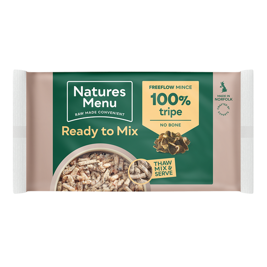 Natures Menu Ready to Mix Tripe 2kg 100% Free Flow