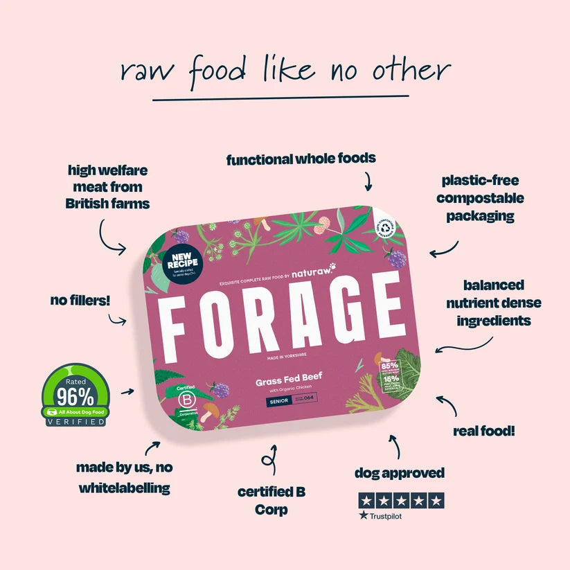 Naturaw Forage Grass Fed Beef - Senior