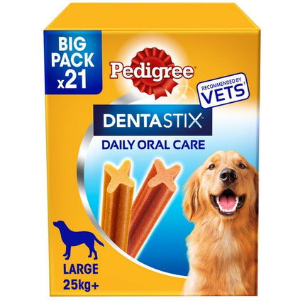 Pedigre DentaStix Daily Dental Chews Large Dog 21 Sticks