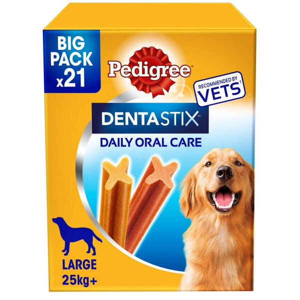 Pedigre DentaStix Daily Dental Chews Large Dog 21 Sticks
