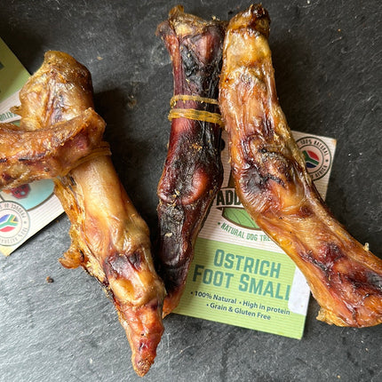 Ostrich Foot Dog Treat