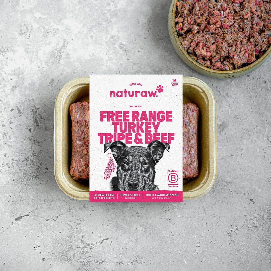 Naturaw Turkey, Tripe & Beef