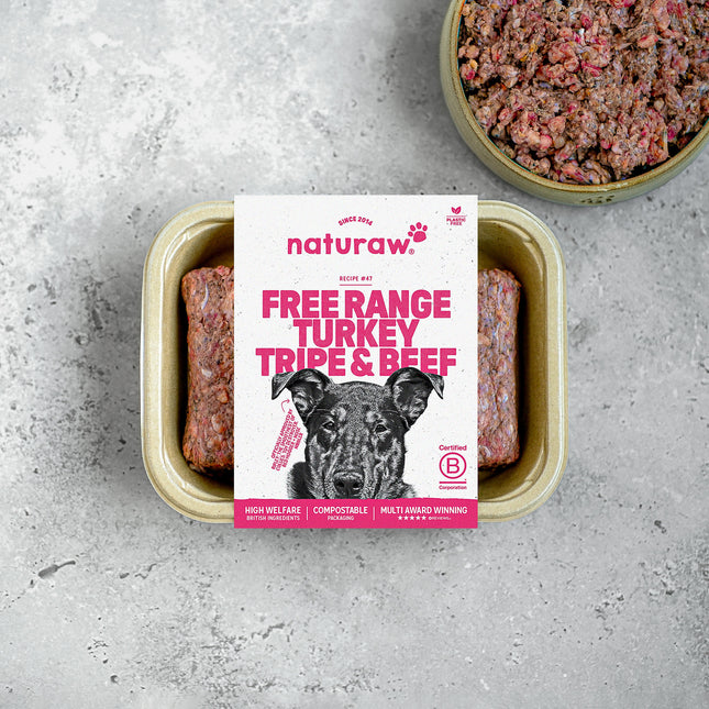 Naturaw Turkey, Tripe & Beef