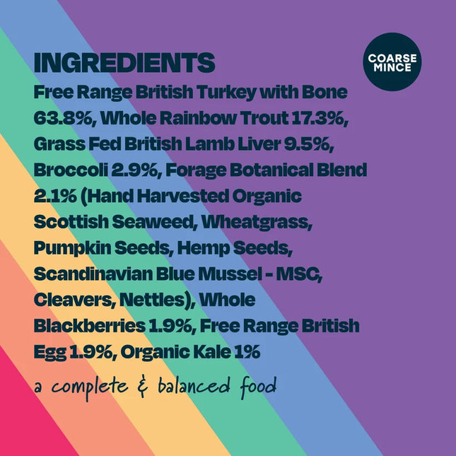 Naturaw Forage Turkey & Rainbow Trout