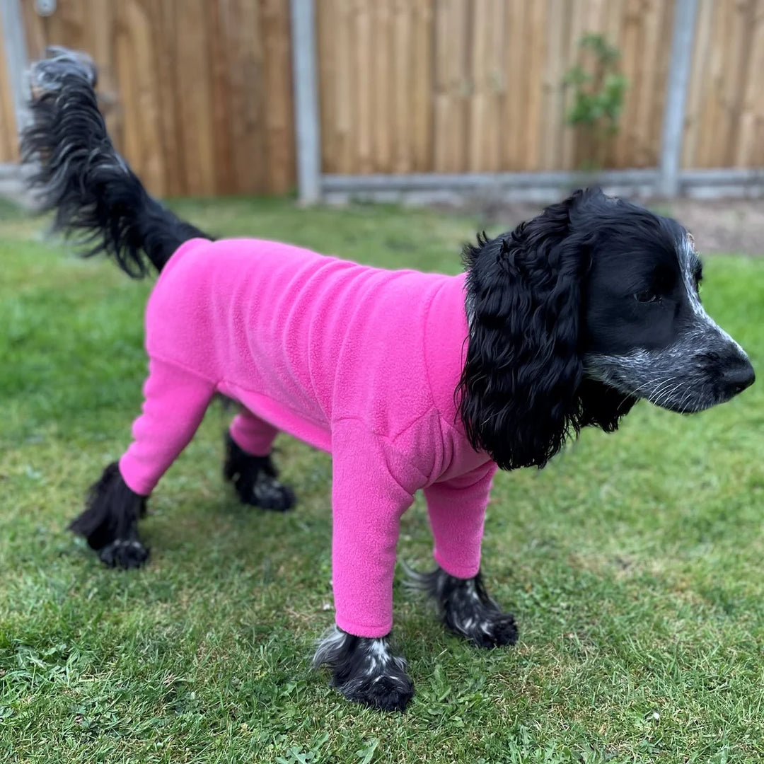 Pawsome Suits 4 Leg Fleece Dog Suit